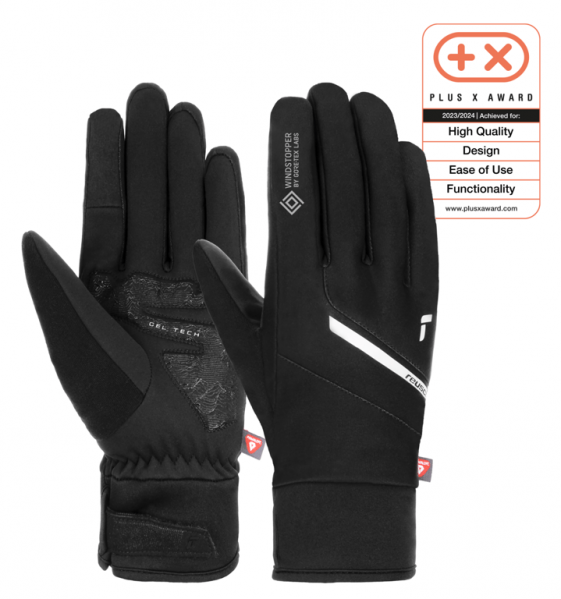 REUSCH Rękawice rowerowe Versa Windstopper Touch-Tec black-silver-7