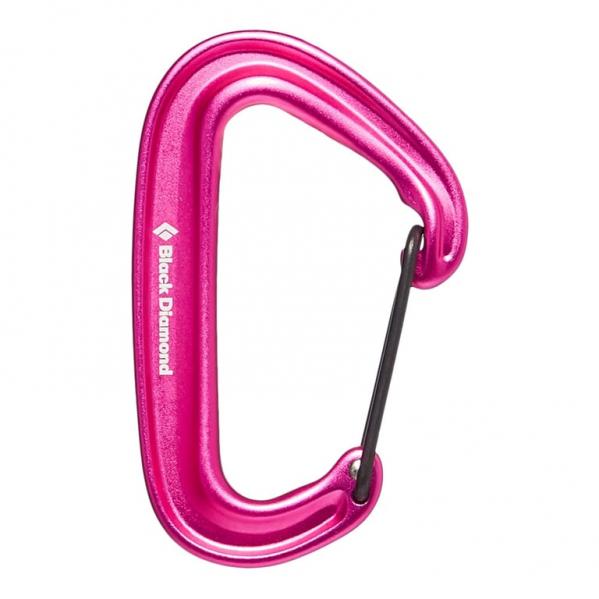 BLACK DIAMOND Karabinek MINIWIRE CARABINER ultra pink