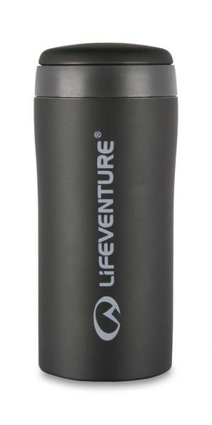 LIFEVENTURE Kubek termiczny THERMAL MUG MAT-Czarny