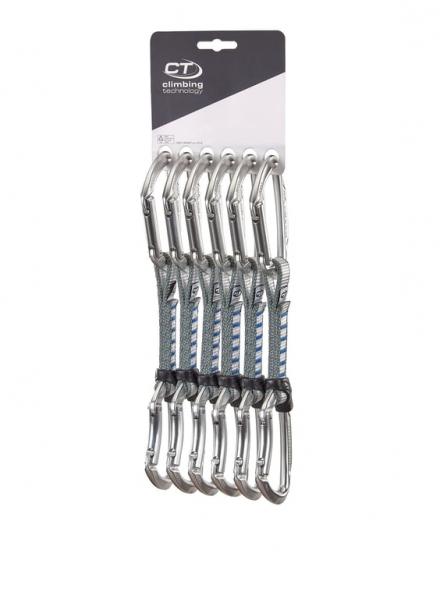 CLIMBING TECHNOLOGY Ekspresy LIME SET NY 6x12cm silver