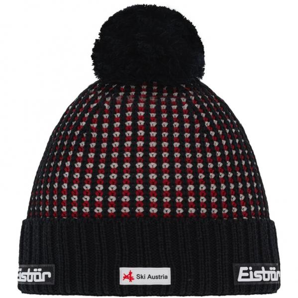 Eisbar Czapka Flow OS Pompon MÜ RL SKA multicolor-black-red