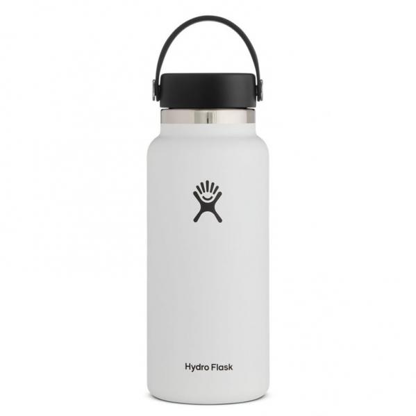 HYDRO FLASK Butelka WIDE MOUTH 946 ml white