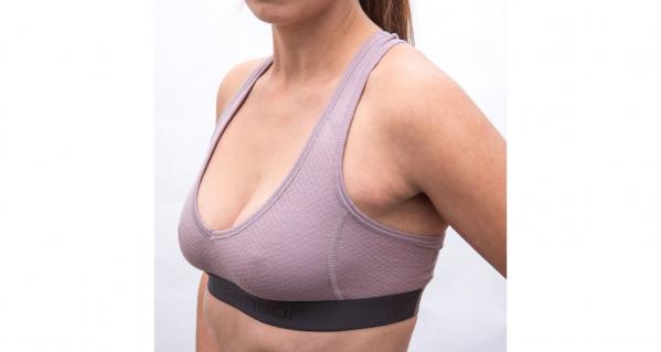 SENSOR Biustonosz Merino DF Bra Wom mystic violet-S