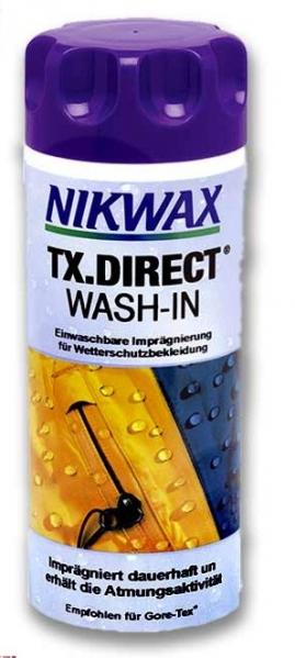 NIKWAX Impregnat do odzieży TX. DIRECT WASH-IN 300ml-0.3l