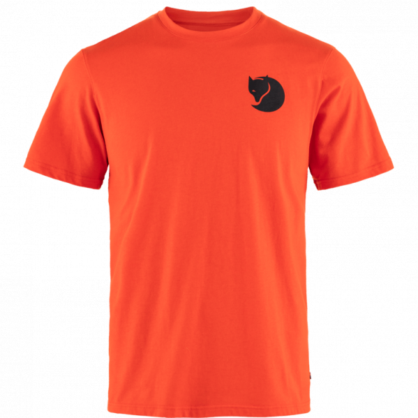 FJALLRAVEN Koszulka męska Walk With Nature T-shirt M flame orange-XL