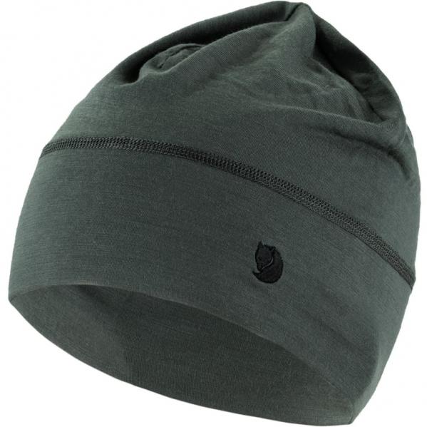 FJALLRAVEN Czapka ABISKO LITE WOOL BEANIE Basalt