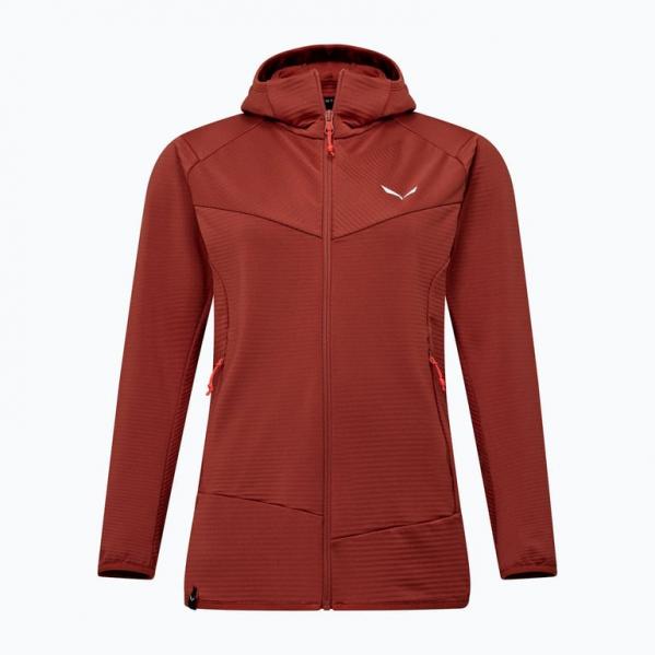 SALEWA Bluza trekkingowa damska Puez Altavia PL HD etruscan red-L