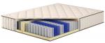 SELSEY Materac kieszeniowy 140x200 Delight 7 strefowy z pianką HR i kokosem dwustronny