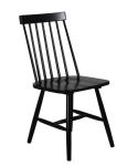 SELSEY Krzesło drewniane Mowelly czarne