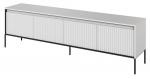 SELSEY Szafka RTV Trend 193 cm z LED Biała