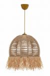 SELSEY Lampa wisząca Rebevex pleciony klosz
