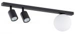 SELSEY Lampa sufitowa Baster czarna x3