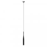 SELSEY Lampa wisząca Bardella czarna średnica 10 cm