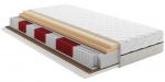 SELSEY Materac kieszeniowy multipocket 90x200 cm Oppal z pianką visco i kokosem dwustronny
