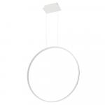 SELSEY Lampa wisząca Retore średnica 78 cm 3000K biała