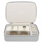 SELSEY Organizer na biżuterię Pebble Travel Jewellery Accessory Box szary