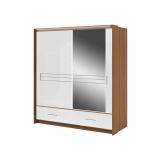 SELSEY Szafa przesuwna z lustrem Primker 203x225x61 cm