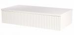 SELSEY Toaletka Lonidos 70x35 cm wisząca biała lamele