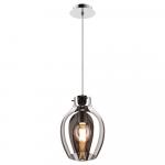 SELSEY Lampa wisząca Larino czarna średnica 16,9 cm