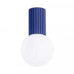 SELSEY Plafon Halo ultramaryna IP44