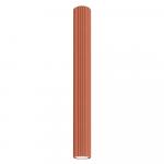 SELSEY Plafon Karbon 60 cm ochra czerwona