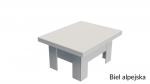 SELSEY Ława Filbert 100(200)x80 cm Biel alpejska