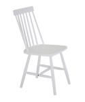 SELSEY Krzesło drewniane Mowelly białe