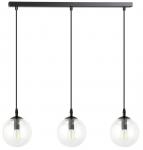 SELSEY Lampa wisząca Fregene transparentna x3