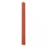 SELSEY Kinkiet Freya 120 cm ochra czerwona
