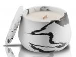 SELSEY Świeca sojowa zapachowa Afina Black Opium 190 ml marmurowy gips