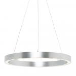 SELSEY Lampa wisząca Lucendro srebrna średnica 50 cm