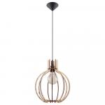 SELSEY Lampa wisząca Fenna drewniana