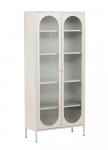 SELSEY Witryna dwudrzwiowa Bequiti 180x80 cm wysoka beżowa