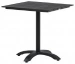 SELSEY Stolik ogrodowy Odives 70x70 czarny