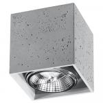 SELSEY Plafon Valde 14 cm beton
