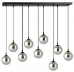 SELSEY Lampa wisząca Fregene grafitowa x9