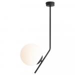 SELSEY Lampa wisząca Pipeally 64 cm czarna