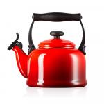SELSEY Le Creuset - Czajnik ze stali węglowej Traditional czerwony
