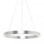 SELSEY Lampa wisząca Lucendro srebrna średnica 40 cm