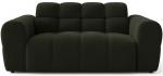 SELSEY Sofa dwuosobowa Monti oliwkowa szenil