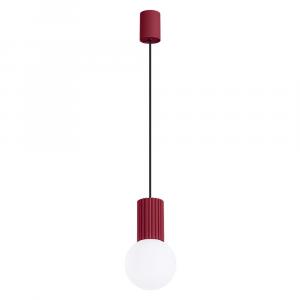 SELSEY Lampa wisząca Halo 1 burgund