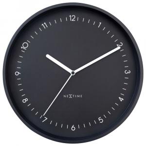 SELSEY Zegar ścienny Berlin 30 cm czarny