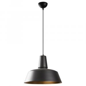 SELSEY Lampa sufitowa Ardulace średnica 40 cm czarna