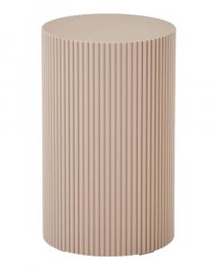 SELSEY Stolik boczny Farense 50x30 cm szary beż