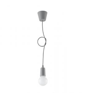 SELSEY Lampa wisząca Drense szara