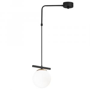 SELSEY Lampa wisząca Illurked 100 cm czarno-miedziana