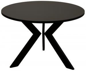 SELSEY Stolik kawowy Loussly okrągły 75 cm czarny