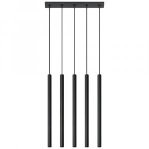 SELSEY Lampa wisząca Pastelo 5 czarna