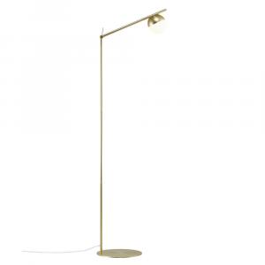 SELSEY Lampa podłogowa Contina 139,5 cm złota