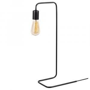 SELSEY Lampa stołowa Nondity minimalistyczna 55 cm czarna